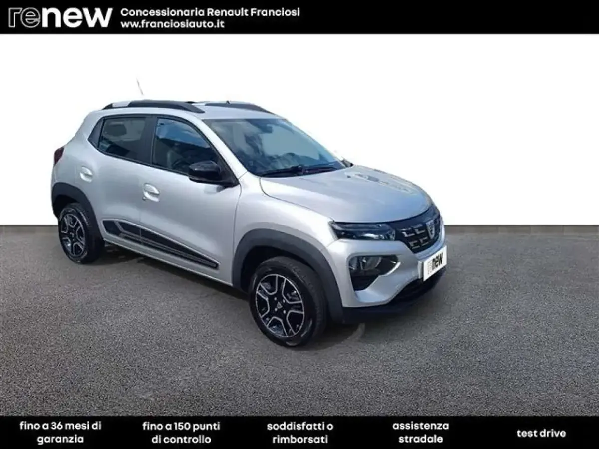 Usata Dacia Spring Comfort 33 kW (45 CV) 2022 Grigio Utilitaria