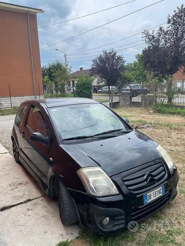 Usata Citroën C2 2008 Nero Utilitaria