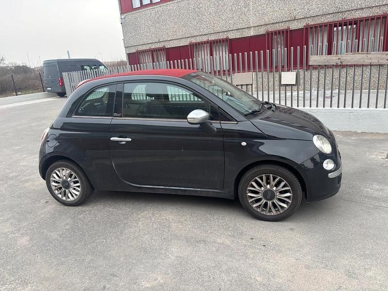 Usata Fiat 500C Lounge 85 CV (62 kW) 2015 Nero Cabrio