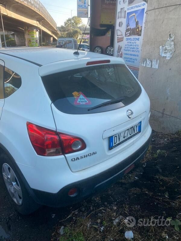 Usata Nissan Qashqai 106 CV (77 kW) 2009 Bianco SUV