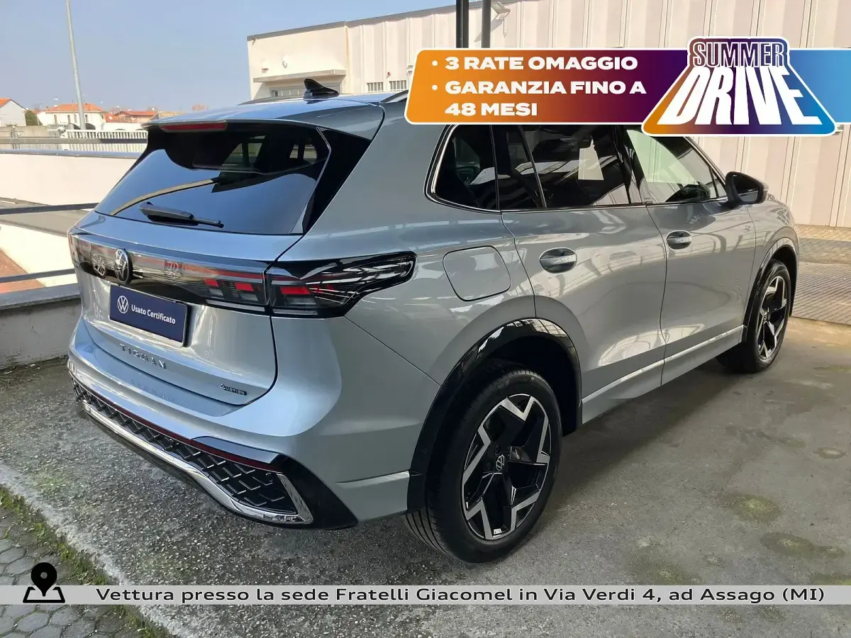 Usata VW Tiguan R-line 193 CV (141 kW) 2025 Dolomite silver metallizzato SUV