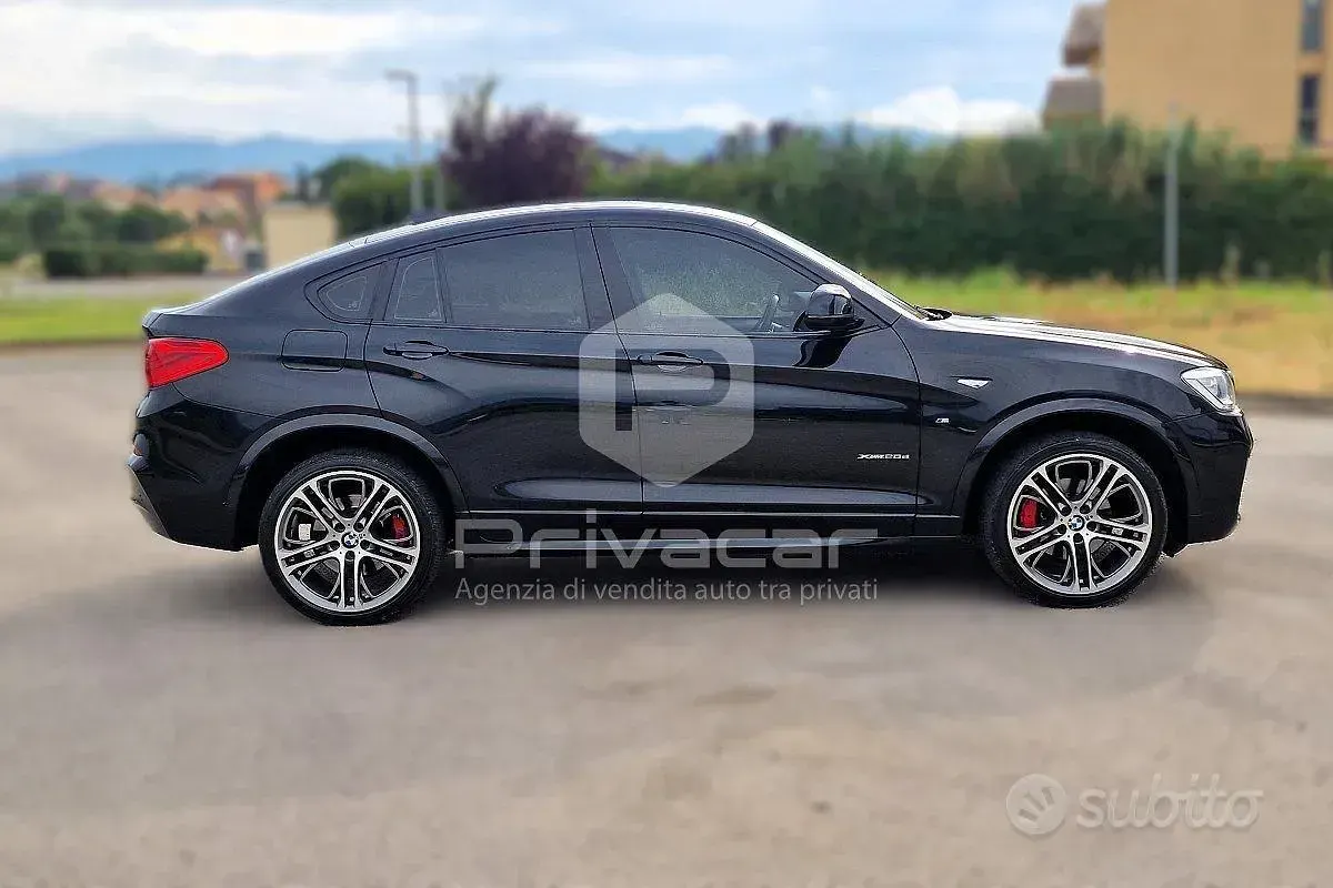Usata BMW X4 M Sport 190 CV (139 kW) 2016 Nero SUV