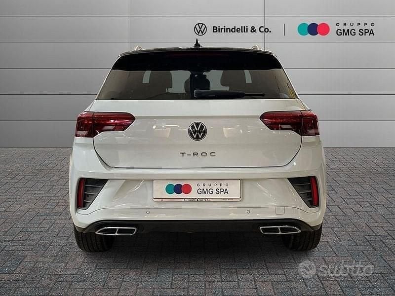 Usata VW T-Roc R-line 2023 Bianco SUV