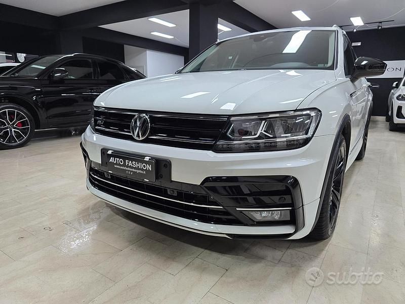 Usata VW Tiguan R-line BlueMotion 150 CV (110 kW) 2020 Bianco SUV