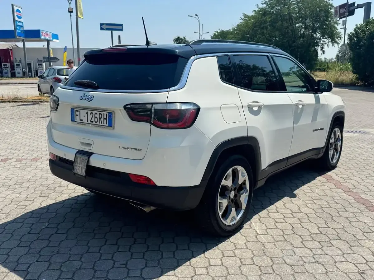 Usata Jeep Compass Limited 120 CV (88 kW) 2017 Bianco SUV