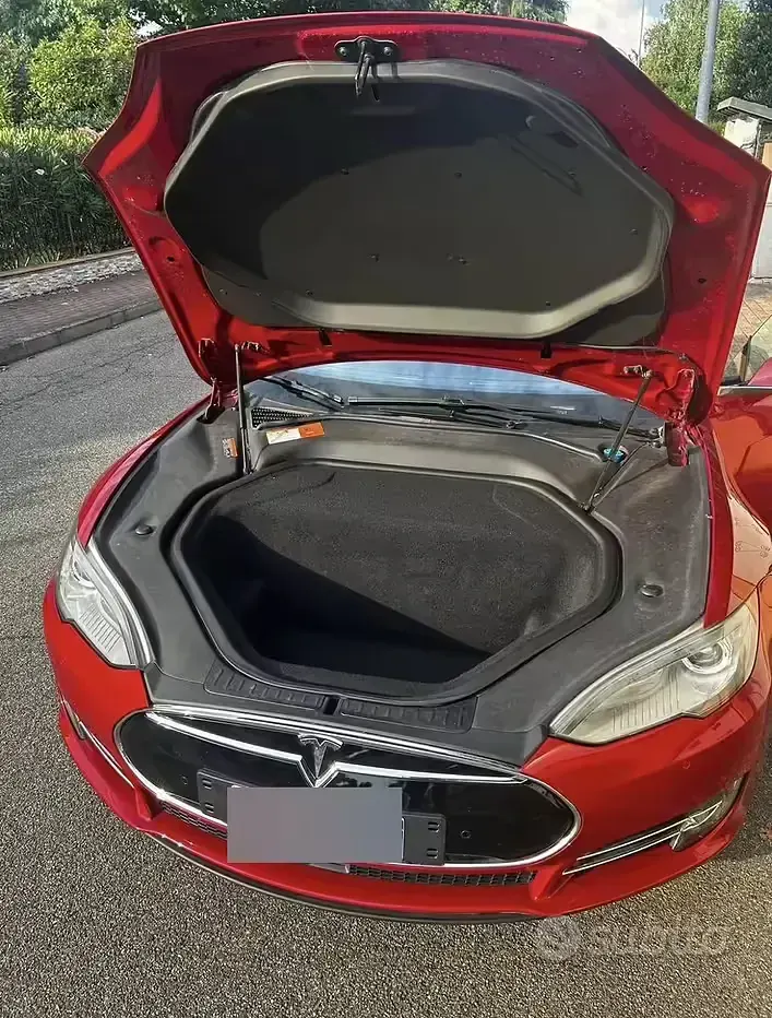 Usata Tesla Model S Performance 69 kW (94 CV) 2015 Rosso Utilitaria