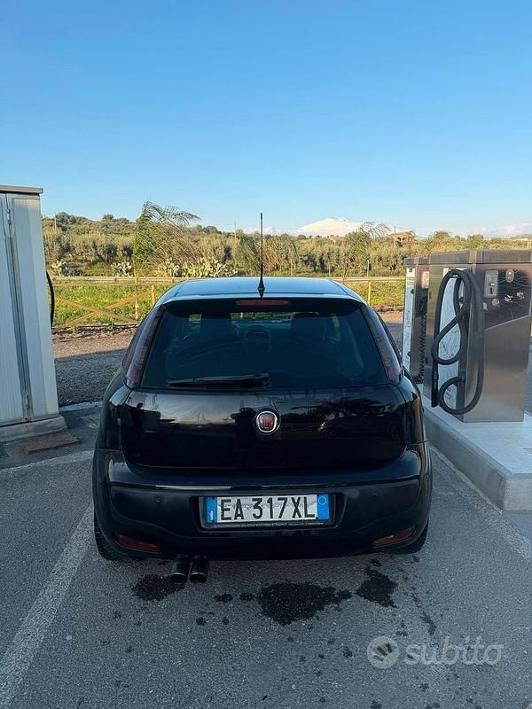 Usata Fiat Punto Evo 2010 Nero Utilitaria