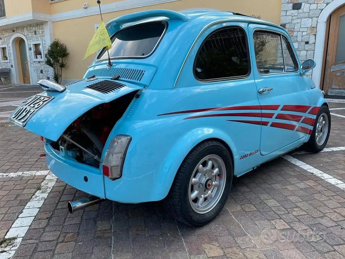 Usata Fiat 500 1970 Blu Utilitaria