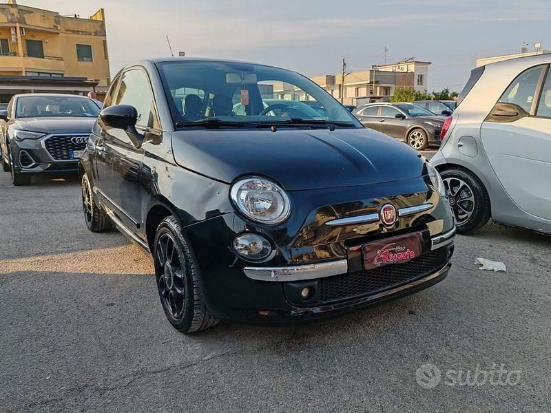 Usata Fiat 500 Sport 69 CV (50 kW) 2009 Nero Cabrio