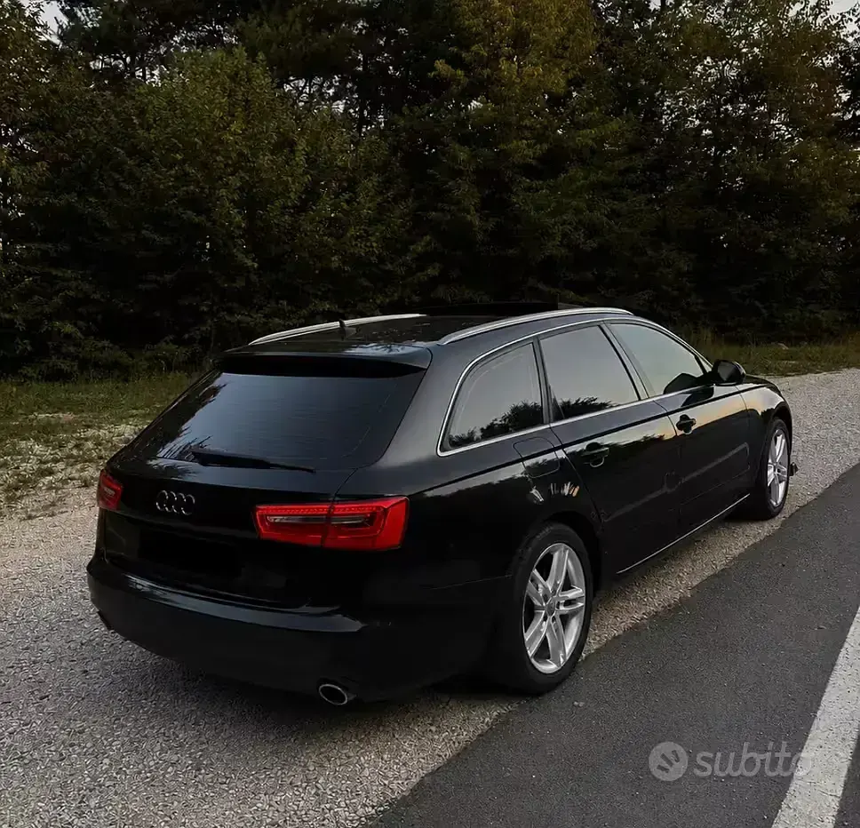 Usata Audi A6 204 CV (150 kW) 2013 Nero Station wagon