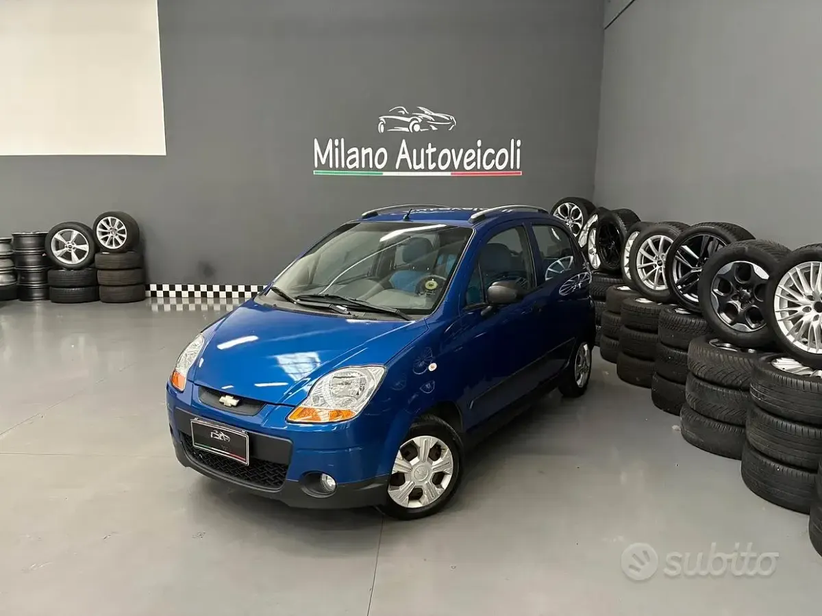 Usata Chevrolet Matiz SE 52 CV (38 kW) 2007 Blu Utilitaria