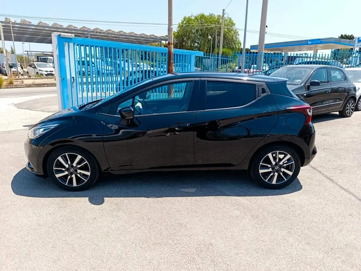 Usata Nissan Micra 101 CV (74 kW) 2019 Nero Utilitaria