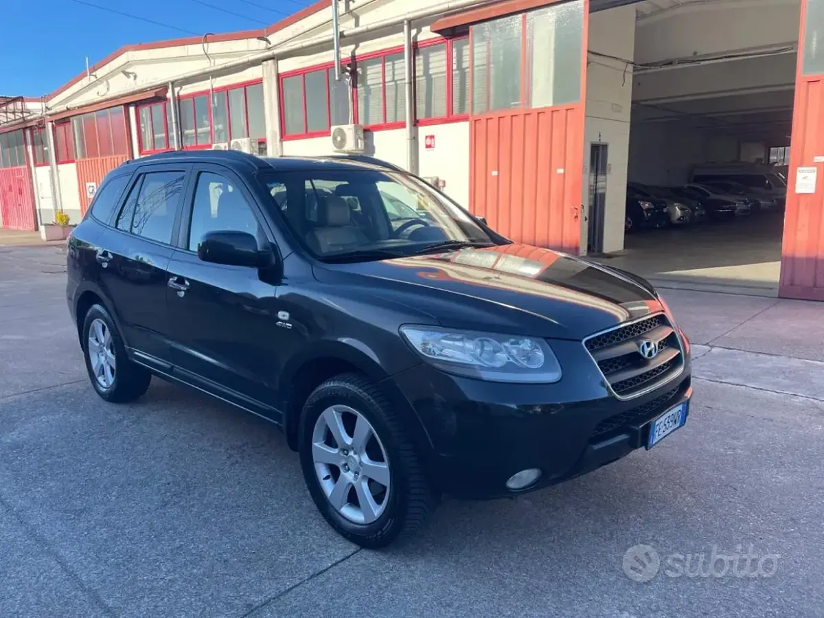 Usata Hyundai Santa Fe Active 150 CV (110 kW) 2006 Nero SUV