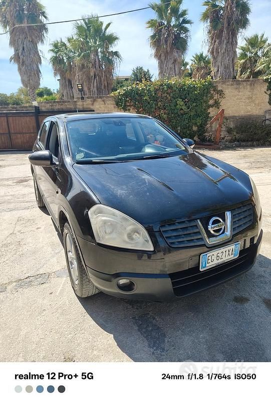 Usata Nissan Qashqai 150 CV (110 kW) 2008 Nero SUV