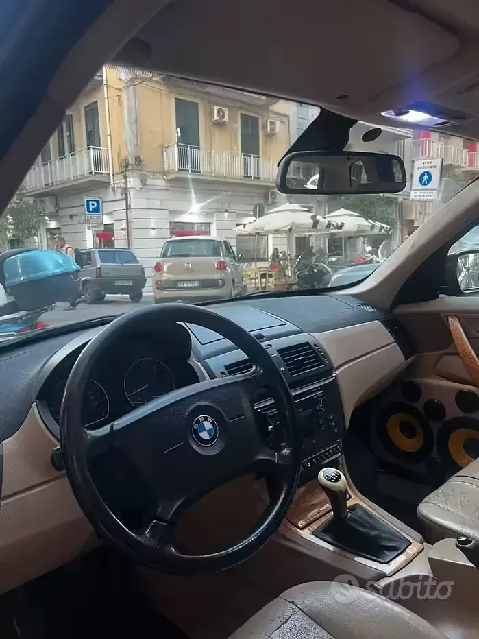 Usata BMW X3 150 CV (110 kW) 2006 Nero SUV