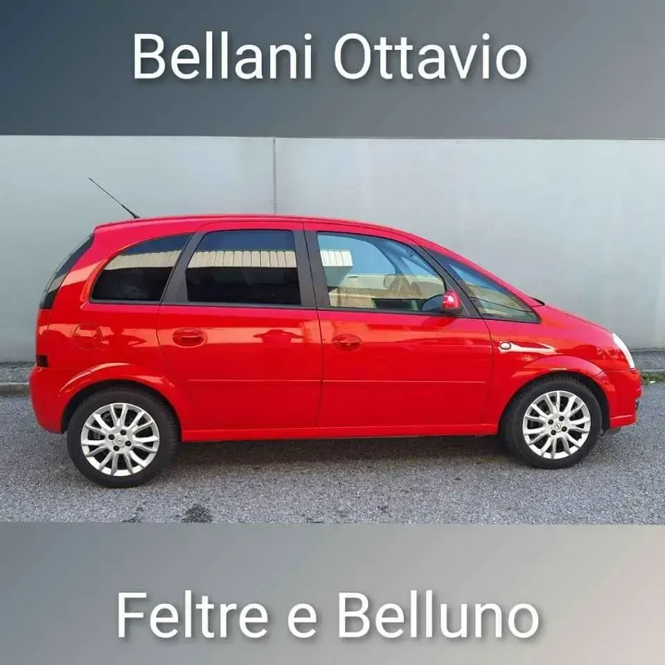 Usata Opel Meriva Enjoy 90 CV (66 kW) 2010 Rosso Monovolume