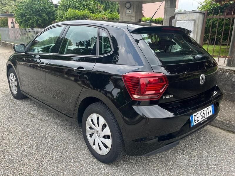 Usata VW Polo 65 CV (47 kW) 2019 Nero Berlina