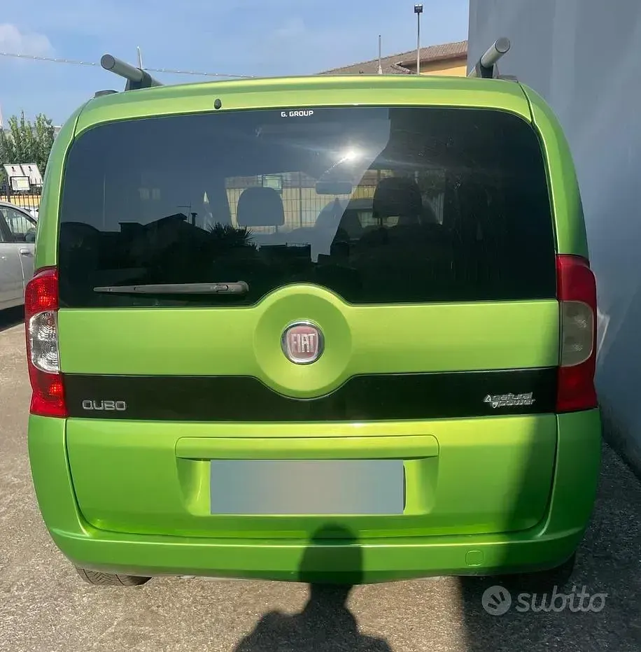 Usata Fiat Qubo Trekking 77 CV (56 kW) 2013 Verde Monovolume