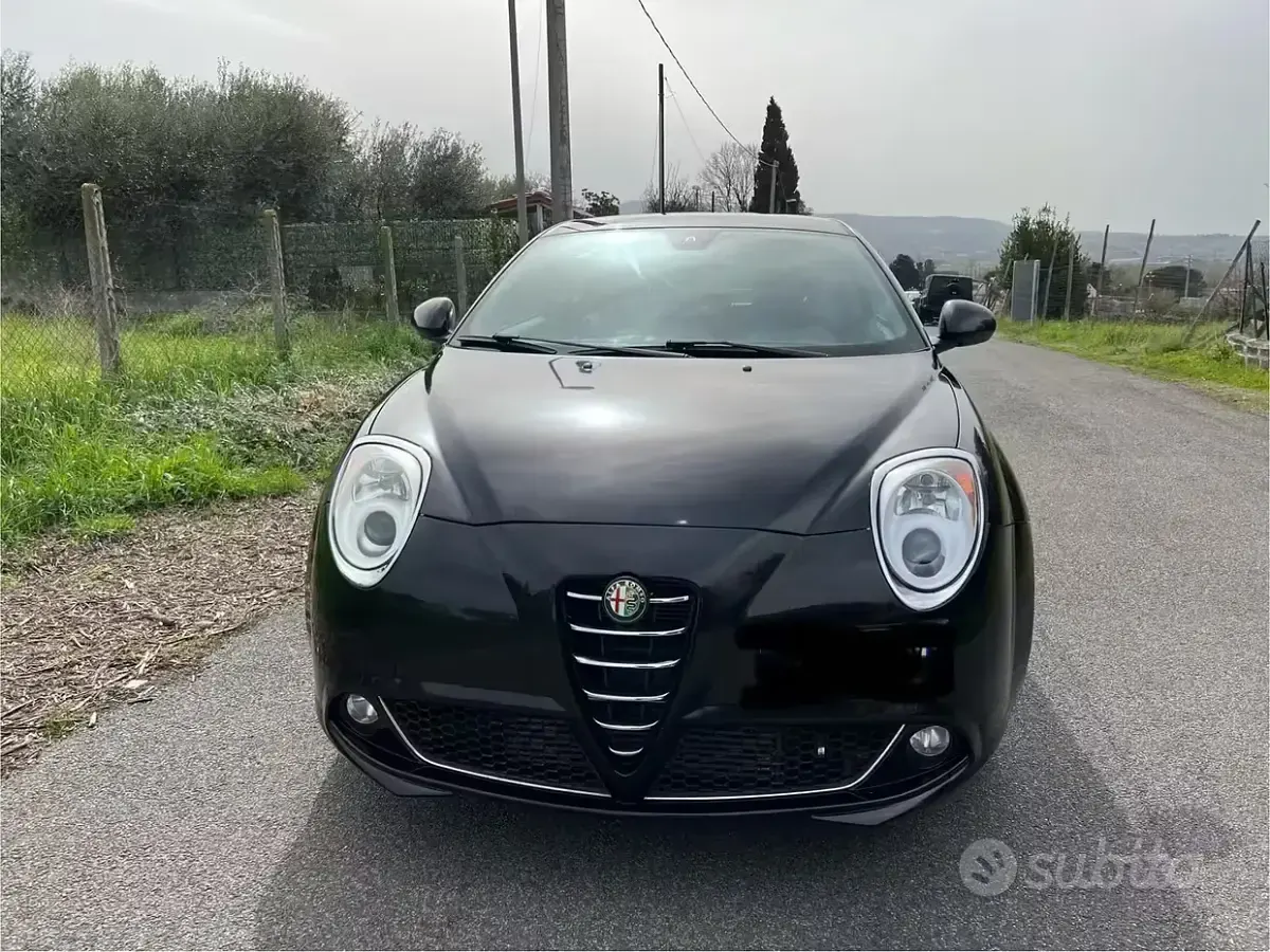 Usata Alfa Romeo MiTo Progression 120 CV (88 kW) 2009 Nero Utilitaria