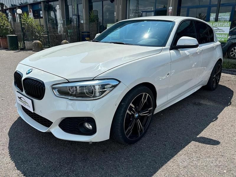 Usata BMW 116 M Sport 116 CV (85 kW) 2015 Bianco Utilitaria