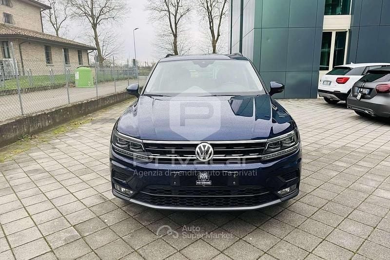 Usata VW Tiguan Advance 150 CV (110 kW) 2017 Blu SUV