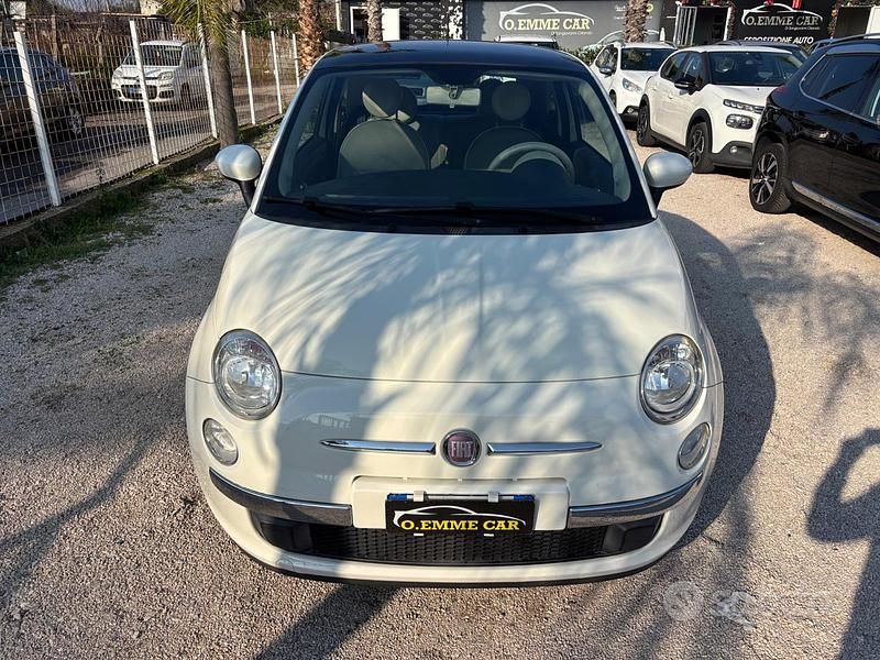 Usata Fiat 500 Lounge 69 CV (50 kW) 2011 Bianco Berlina