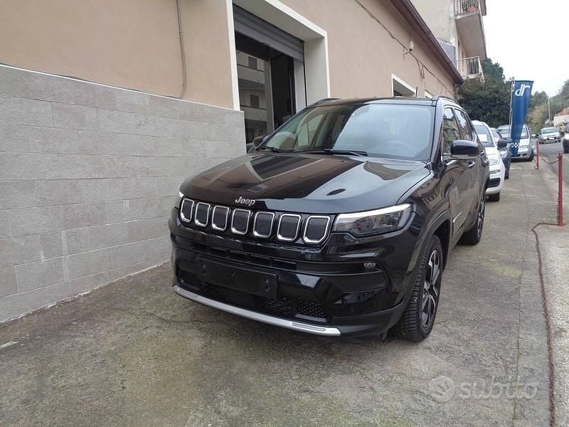 Nero Usata 2021 Jeep Compass Limited SUV | 22.890 € (Buon prezzo) - Immagine 1/4