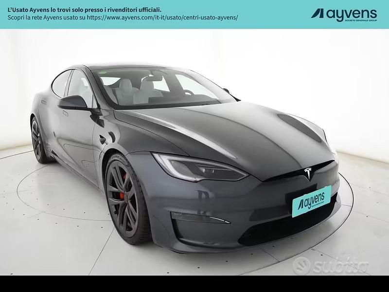 Usata Tesla Model S Plaid 759 kW (1033 CV) 2023 Grigio Utilitaria