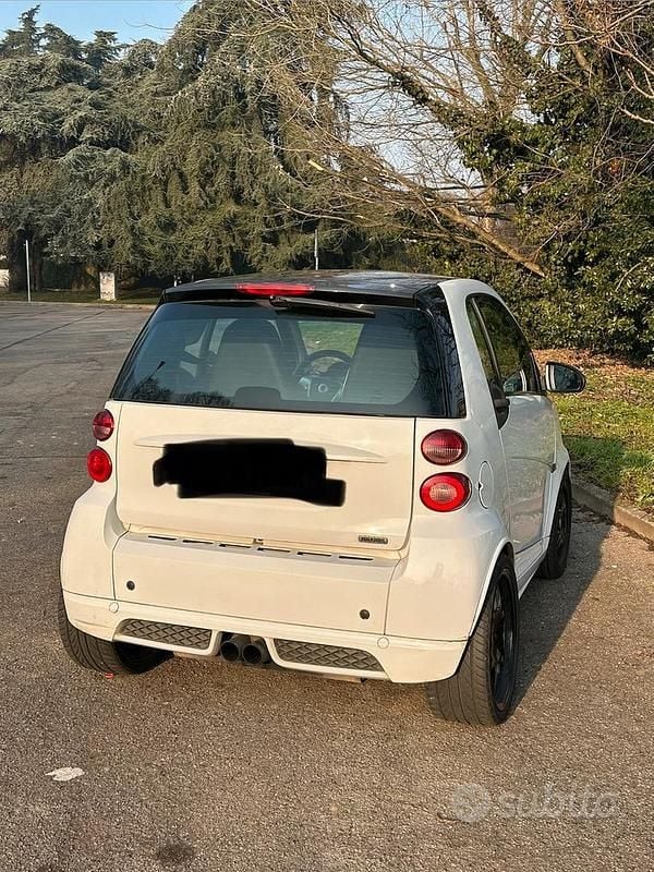 Usata Smart ForTwo Cabrio Brabus 2011 Bianco Cabrio