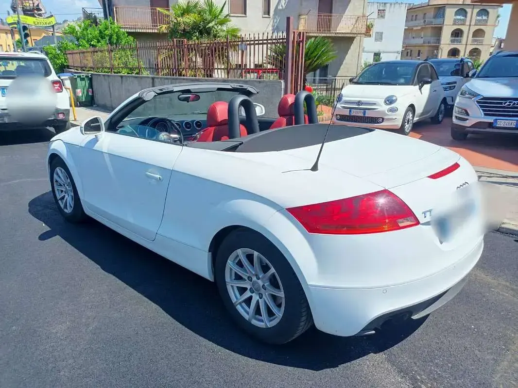 Usata Audi TT Roadster 160 CV (117 kW) 2010 Bianco Cabrio