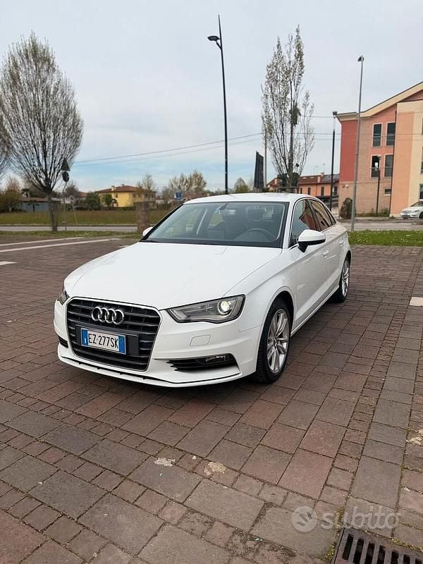 Usata Audi A3 Ambiente 150 CV (110 kW) 2015 Bianco Berlina