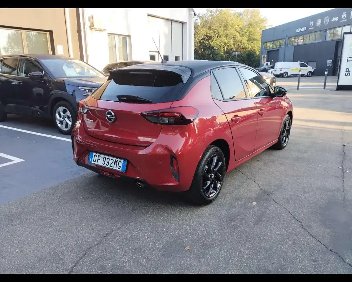 Usata Opel Corsa GS Line 101 CV (74 kW) 2021 Rosso Utilitaria