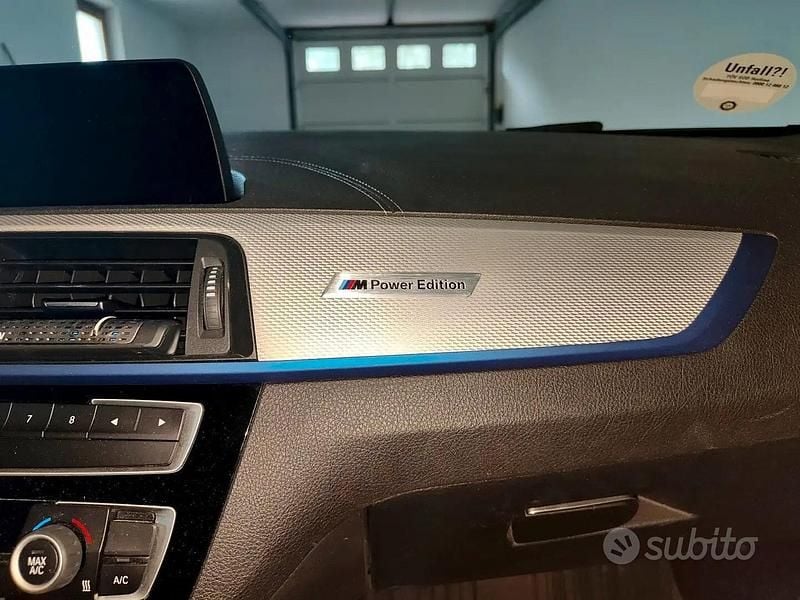 Usata BMW 120 M Performance 184 CV (135 kW) 2018 Blu Utilitaria