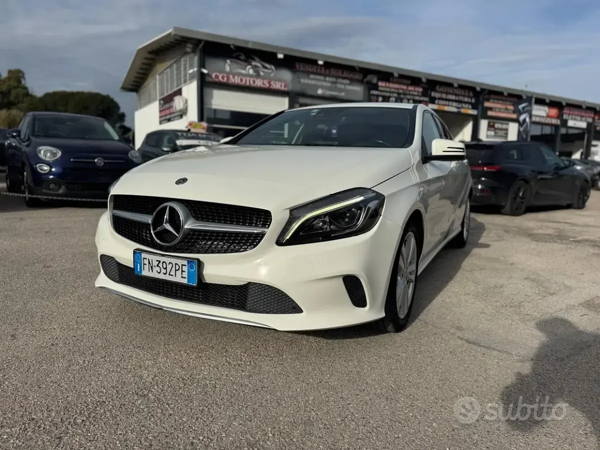 Usata Mercedes A220 Premium 177 CV (130 kW) 2018 Bianco Berlina
