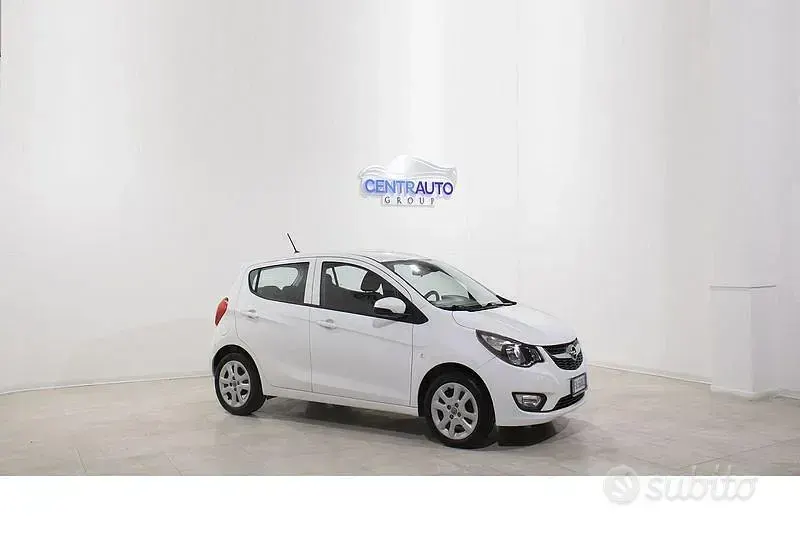 Usata Opel Karl 75 CV (55 kW) 2015 Bianco Utilitaria