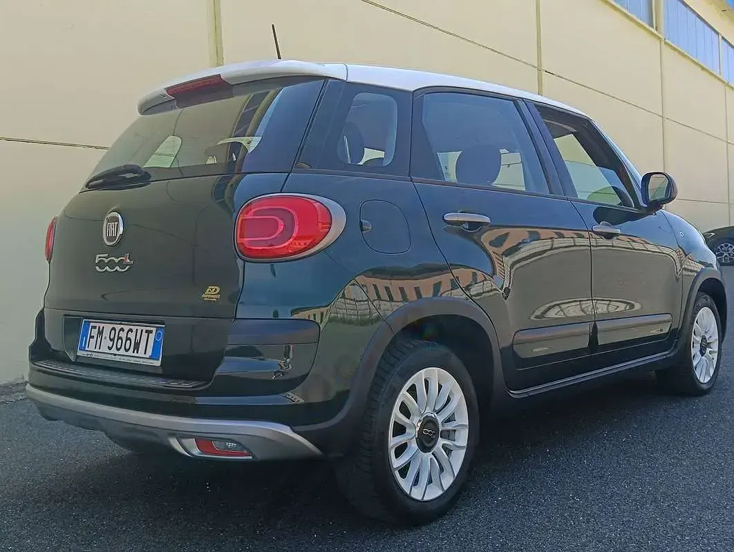 Usata Fiat 500L Cross 95 CV (69 kW) 2018 Verde Monovolume