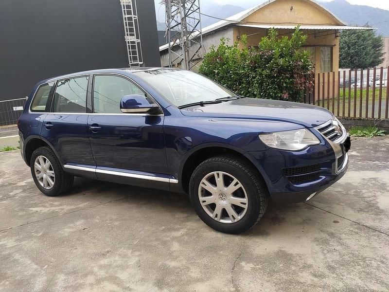 Usata VW Touareg Exclusive 174 CV (127 kW) 2008 Blu/azzurro SUV