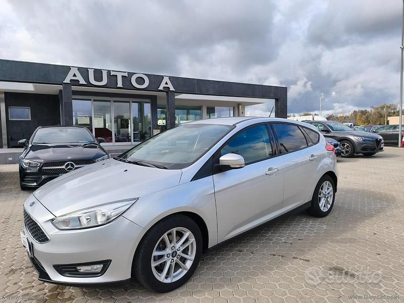 Usata Ford Focus Titanium 95 CV (69 kW) 2017 Grigio Berlina
