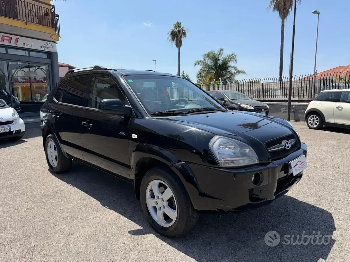 Begagnad Hyundai Tucson Dynamiq 141 HK (103 kW) 2007 Svart SUV