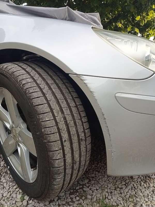 Usata Mercedes SLK200 163 CV (119 kW) 2004 Argento Cabrio