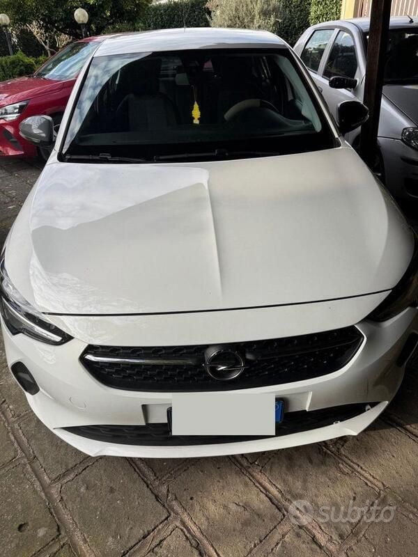 Bianco Usata 2022 Opel Corsa Due volumi | 10.500 € (Super prezzo) - Immagine 1/4