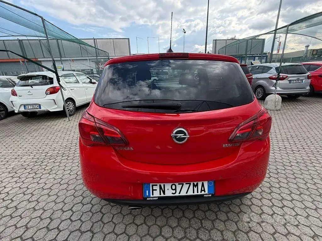 Usata Opel Corsa 90 CV (66 kW) 2018 Rosso Utilitaria