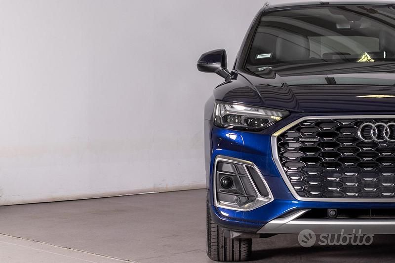 Usata Audi Q5 Sportback S-Line 204 CV (150 kW) 2022 Blu SUV