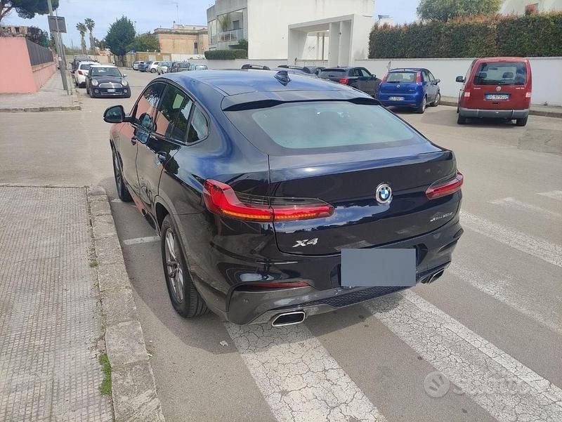 Usata BMW X4 M Sport 190 CV (139 kW) 2019 Blu SUV