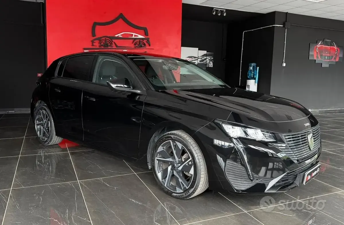 Usata Peugeot 308 Allure 131 CV (96 kW) 2022 Nero Berlina