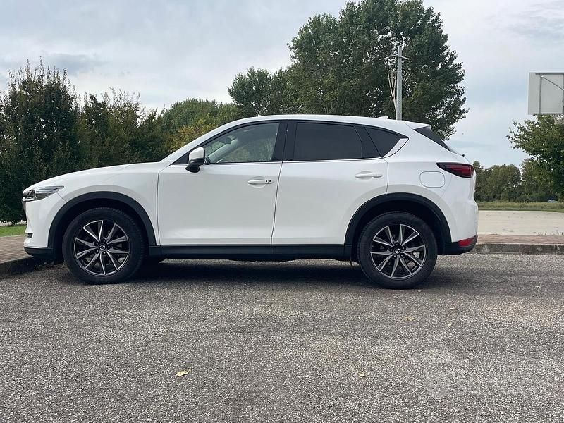 Usata Mazda CX-5 150 CV (110 kW) 2018 Bianco SUV