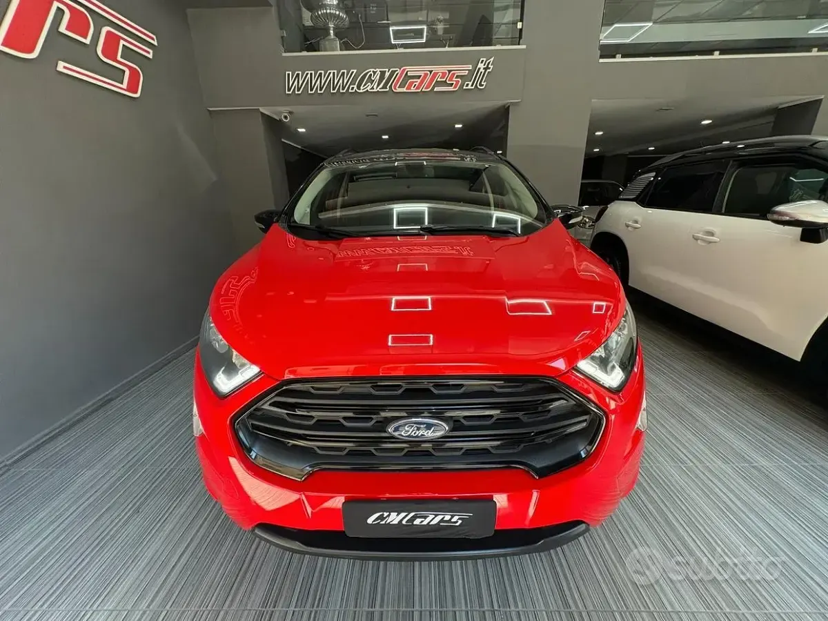 Usata Ford Ecosport ST-Line 99 CV (72 kW) 2018 Rosso SUV