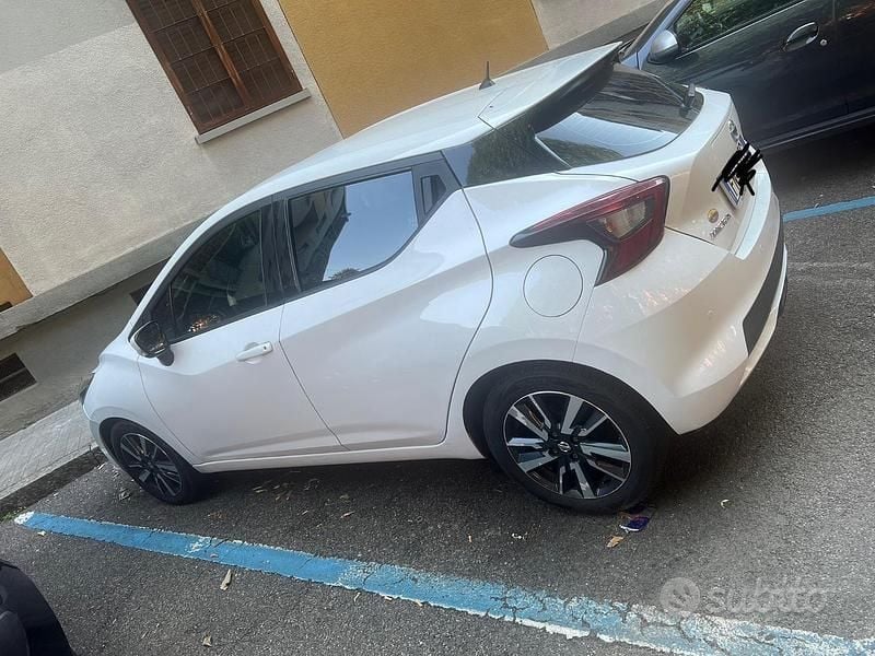 Usata Nissan Micra 80 CV (58 kW) 2018 Bianco Utilitaria