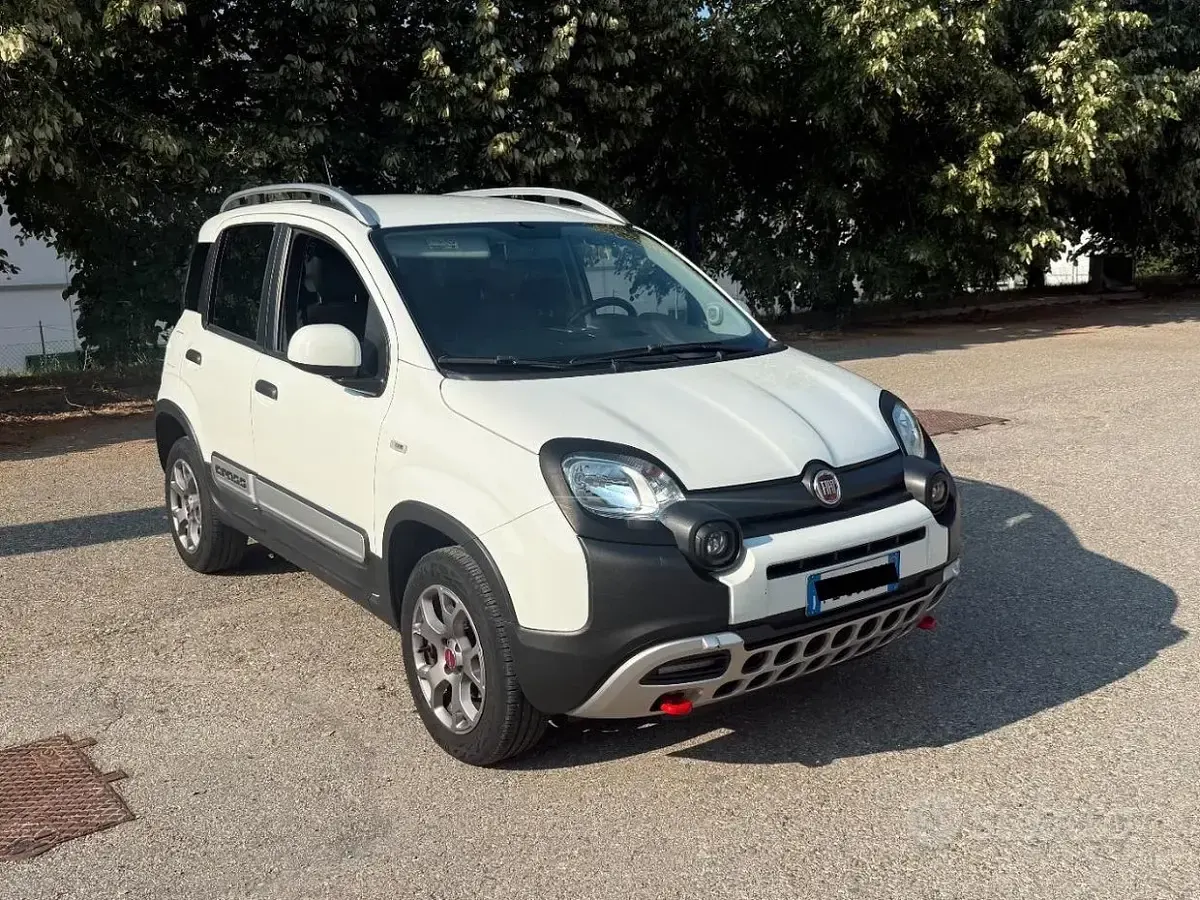 Usata Fiat Panda Cross Cross 86 CV (63 kW) 2019 Bianco Utilitaria