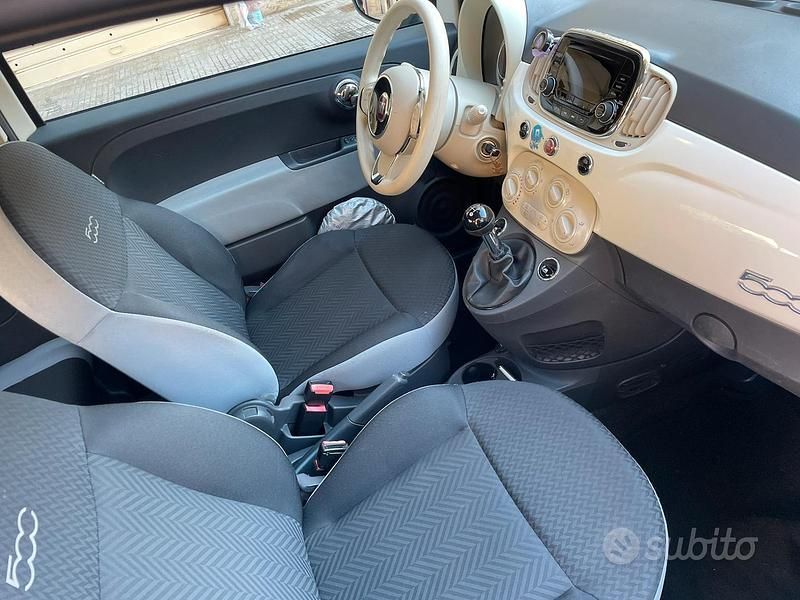 Usata Fiat 500 95 CV (69 kW) 2016 Bianco Berlina